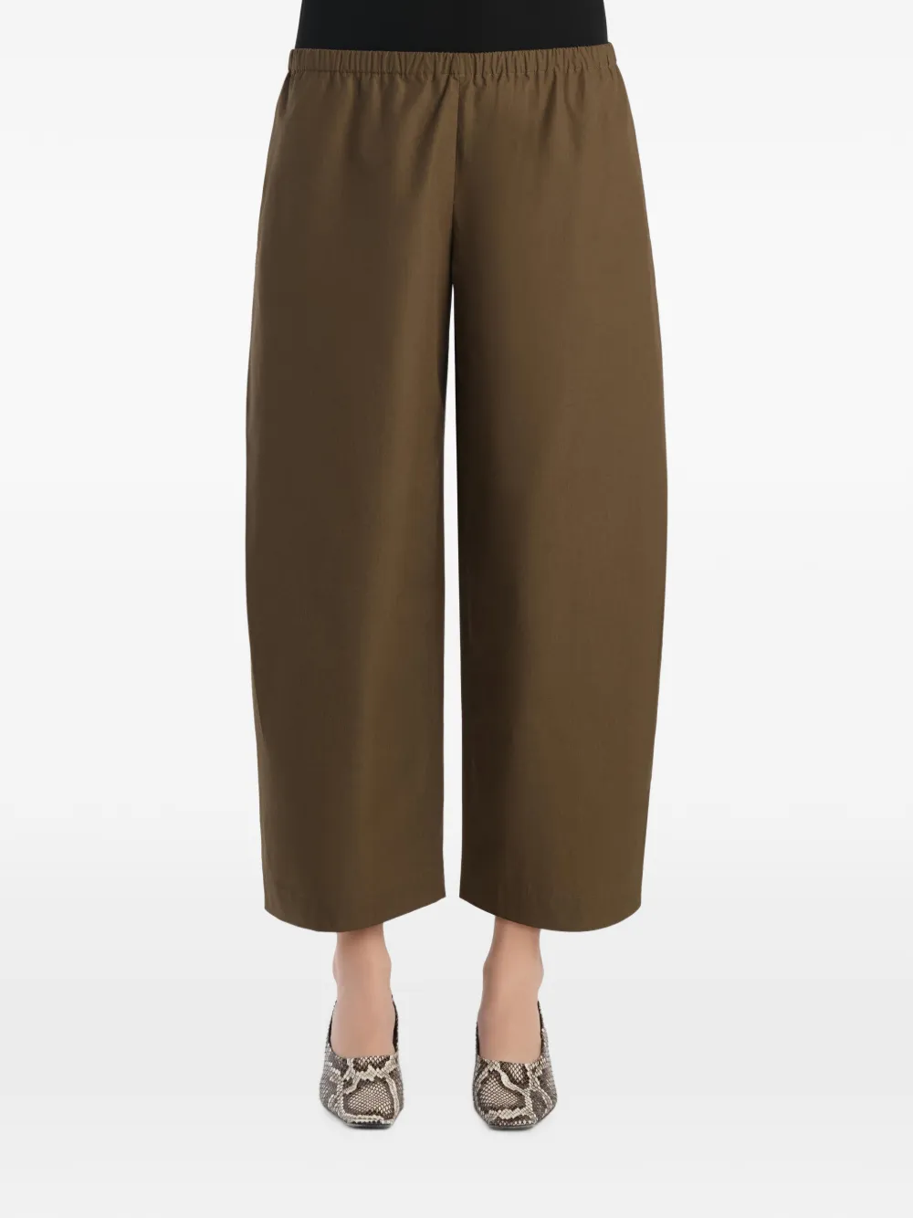KHAITE Roma broek Groen
