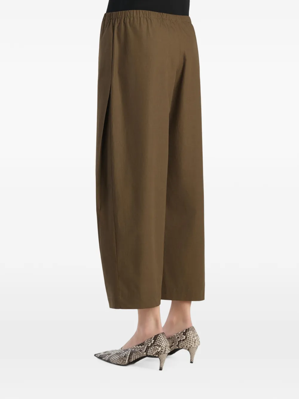 KHAITE Roma broek Groen