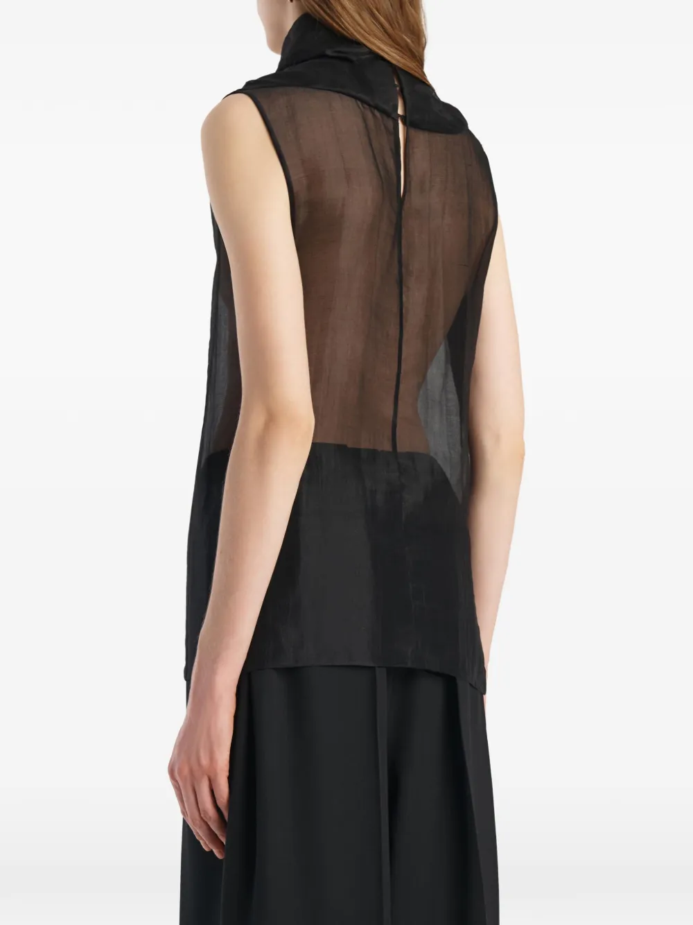 KHAITE Zelda top Zwart