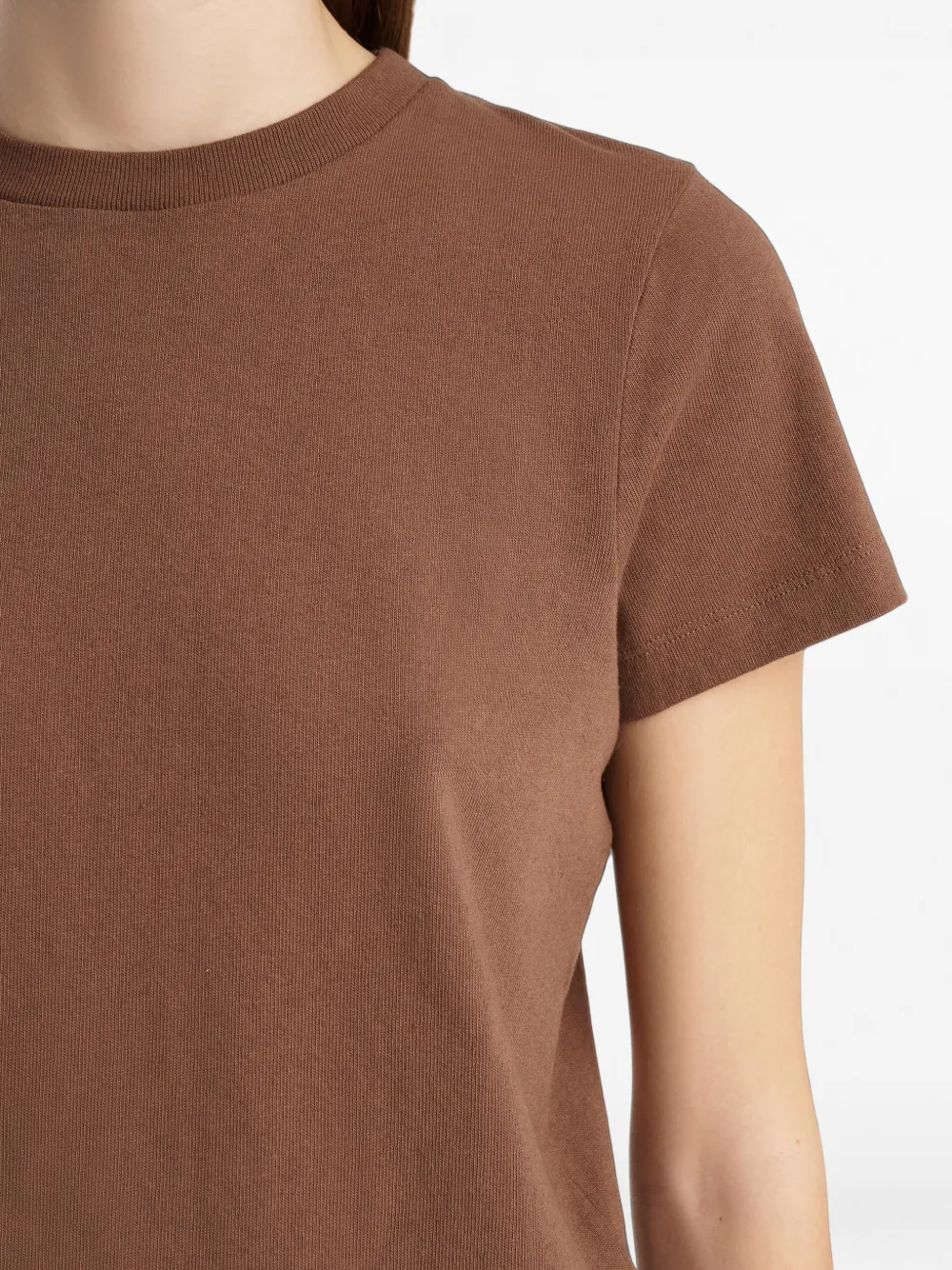 KHAITE Emmylou T-shirt Bruin