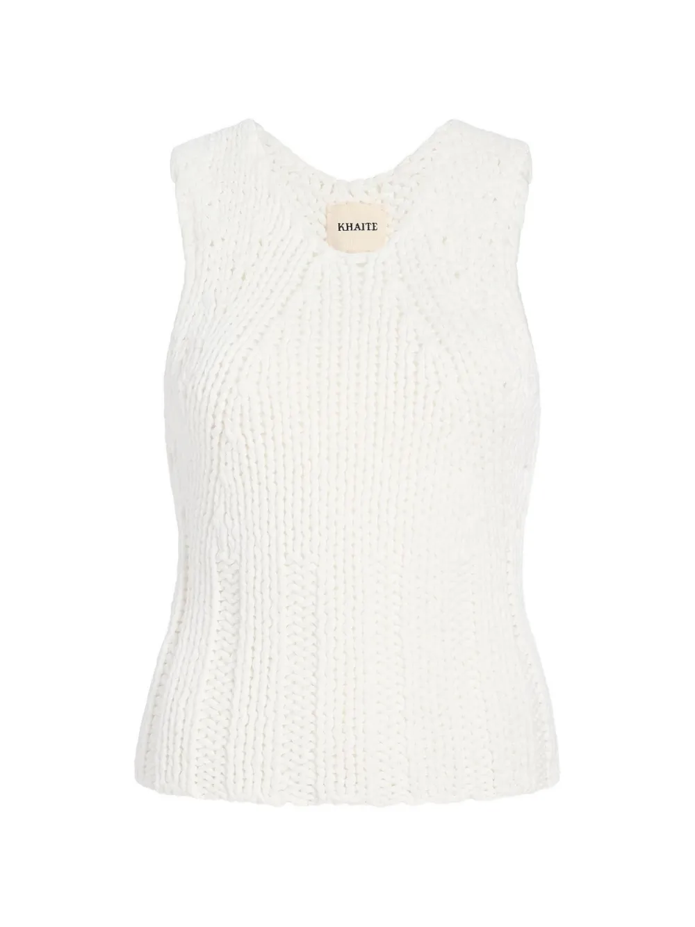 KHAITE Cassie Top - Toni neutri