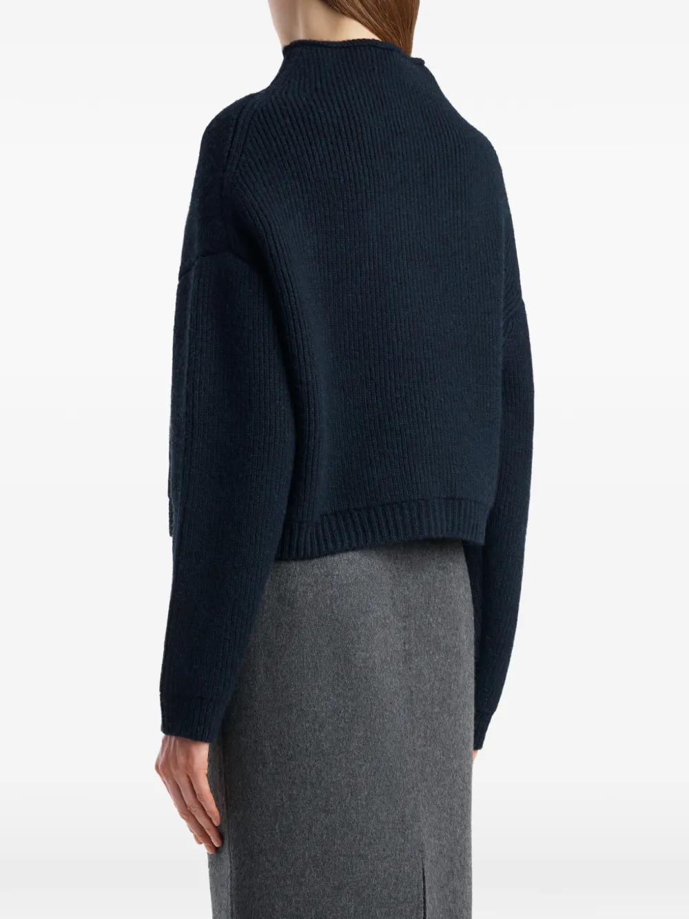 KHAITE Marjorie vest Blauw