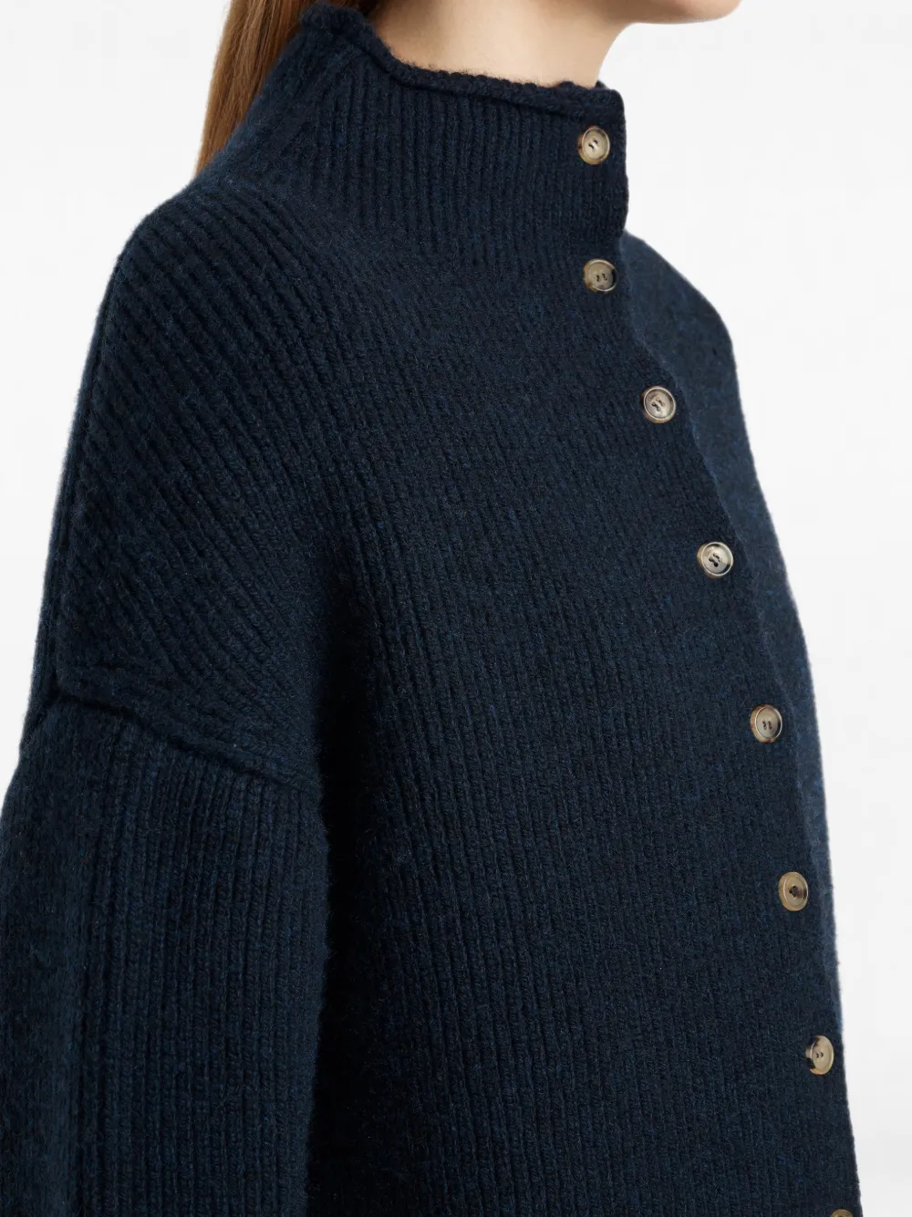 KHAITE Marjorie vest Blauw