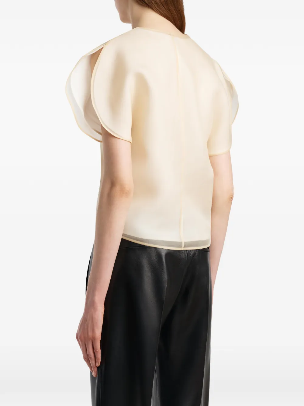 KHAITE Briar top Beige