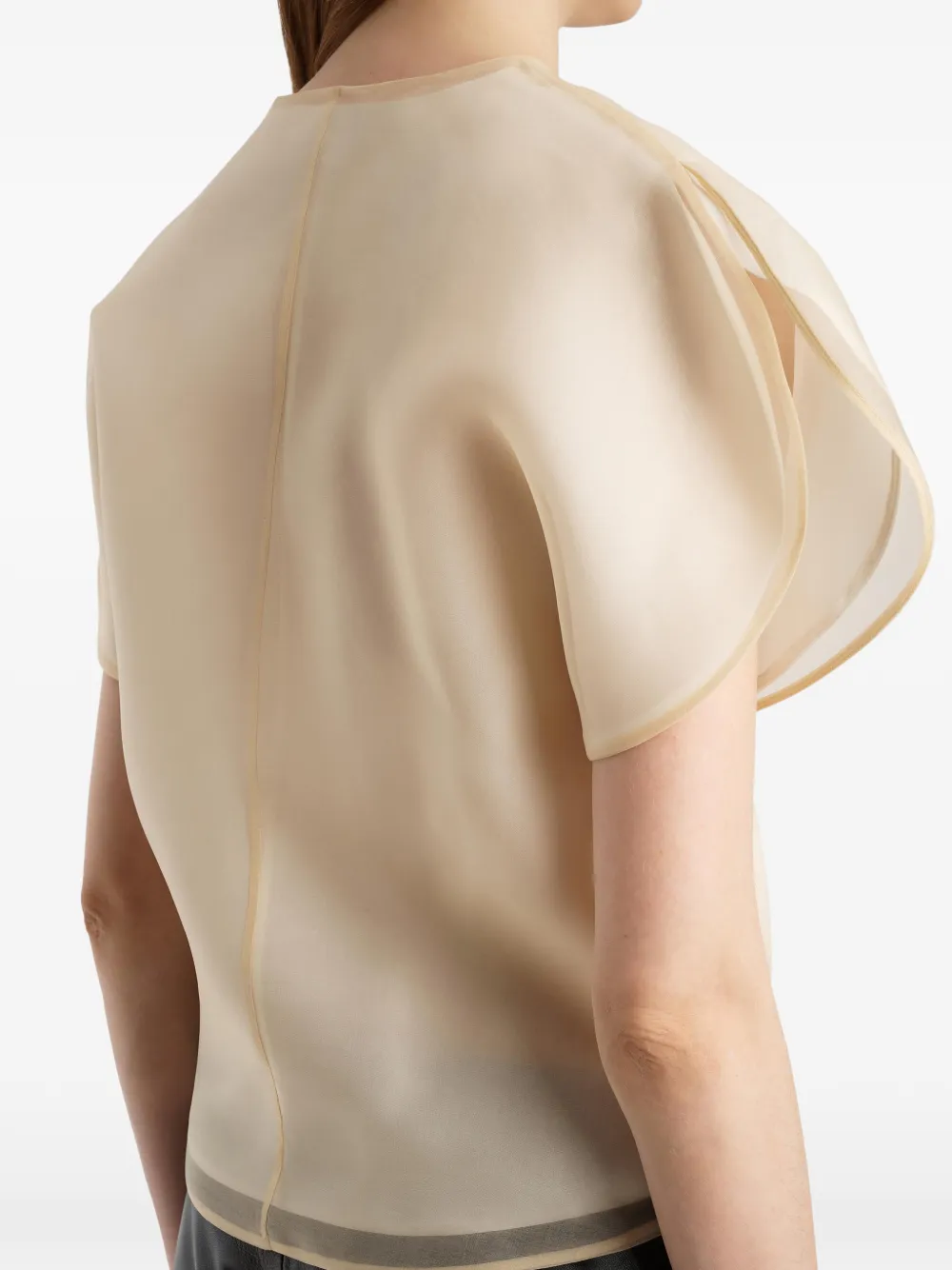 KHAITE Briar top Beige