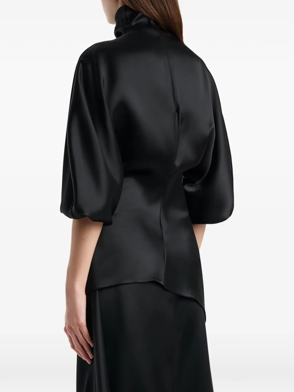 KHAITE Harlow top Zwart