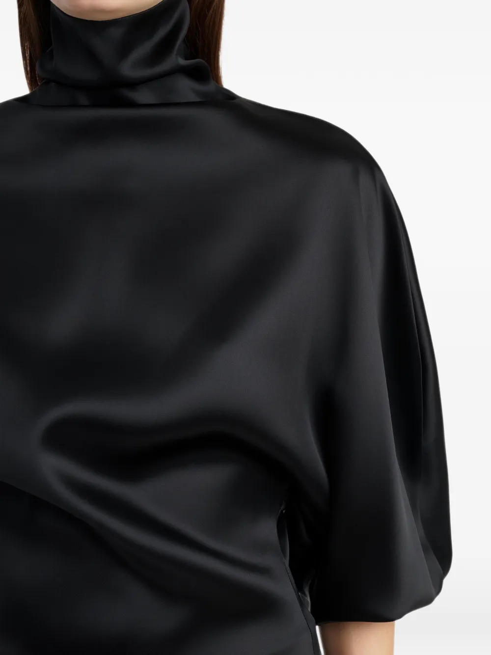 KHAITE Harlow top Zwart