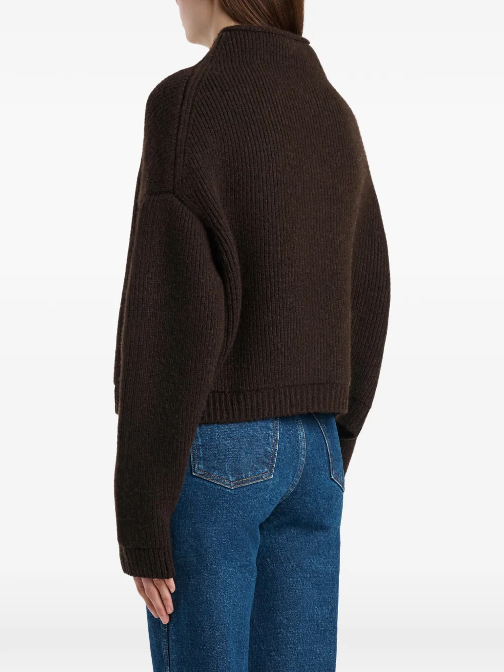 KHAITE Marjorie vest Bruin
