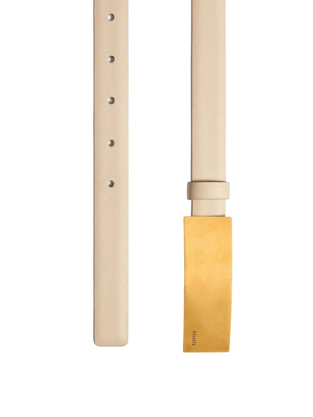 KHAITE Berlin riem Beige