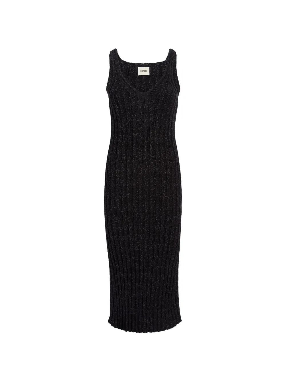 KHAITE Val dress in black - Nero