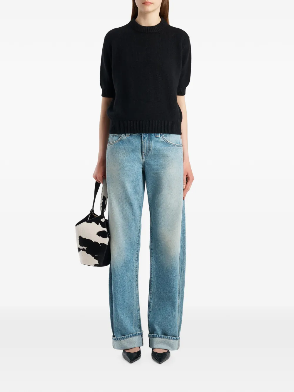 KHAITE Karo jeans Blauw