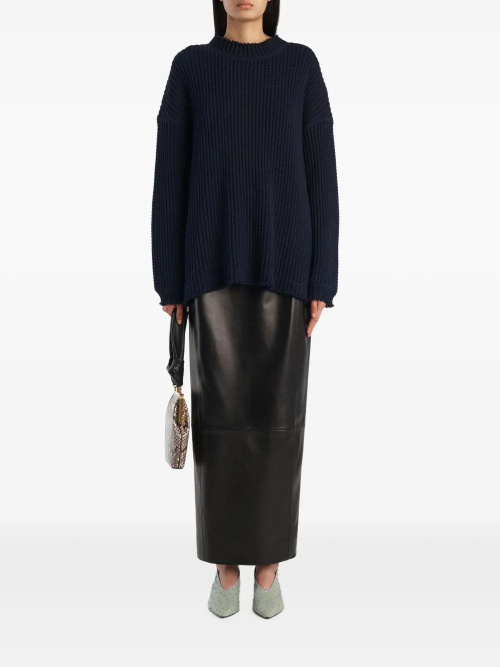 KHAITE Dylan top Blauw