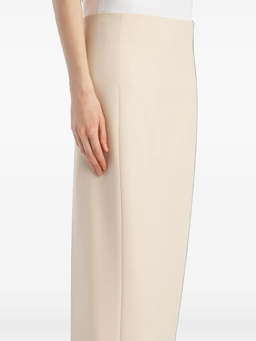 KHAITE Lyle rok Beige