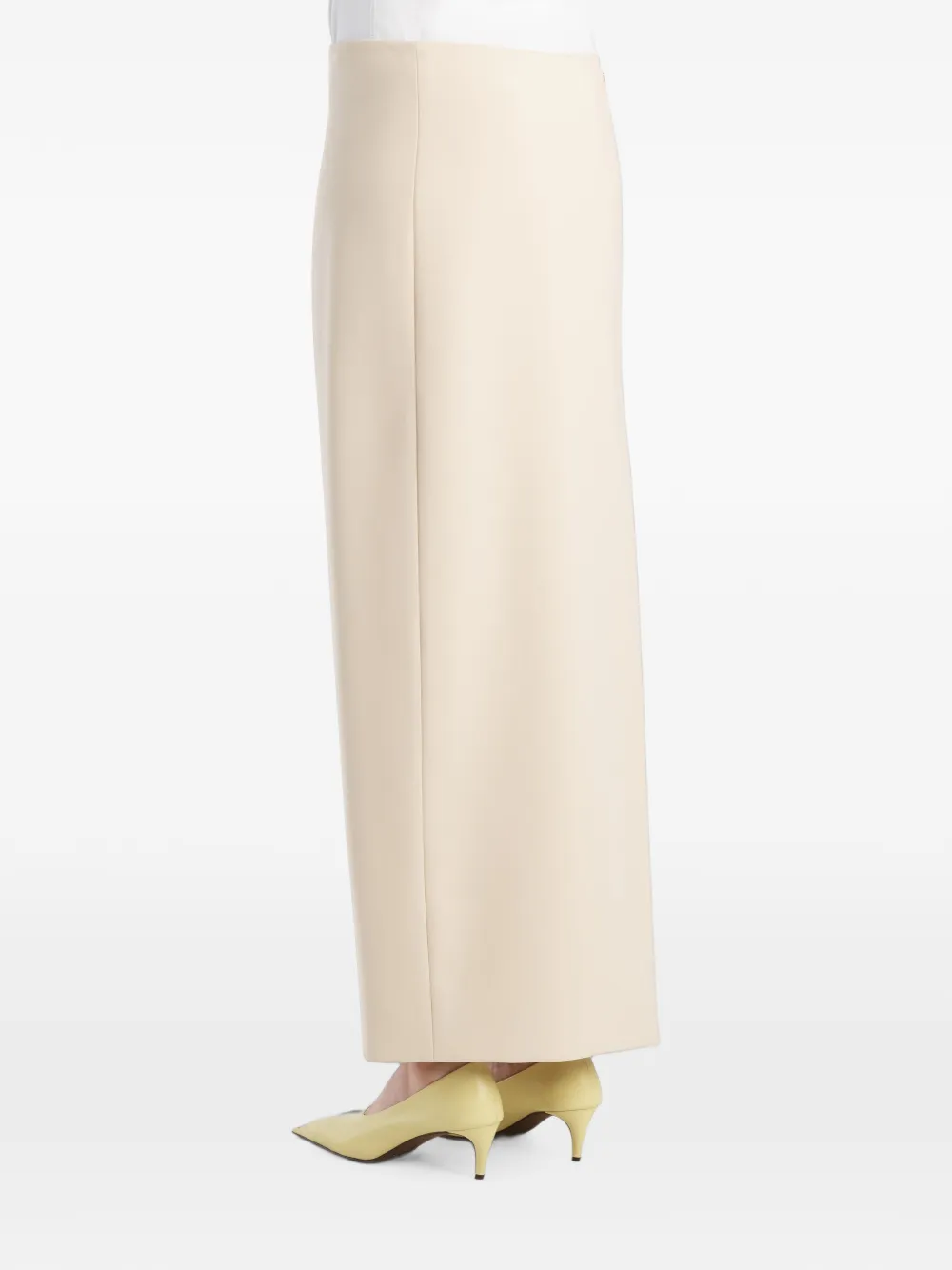 KHAITE Lyle rok Beige