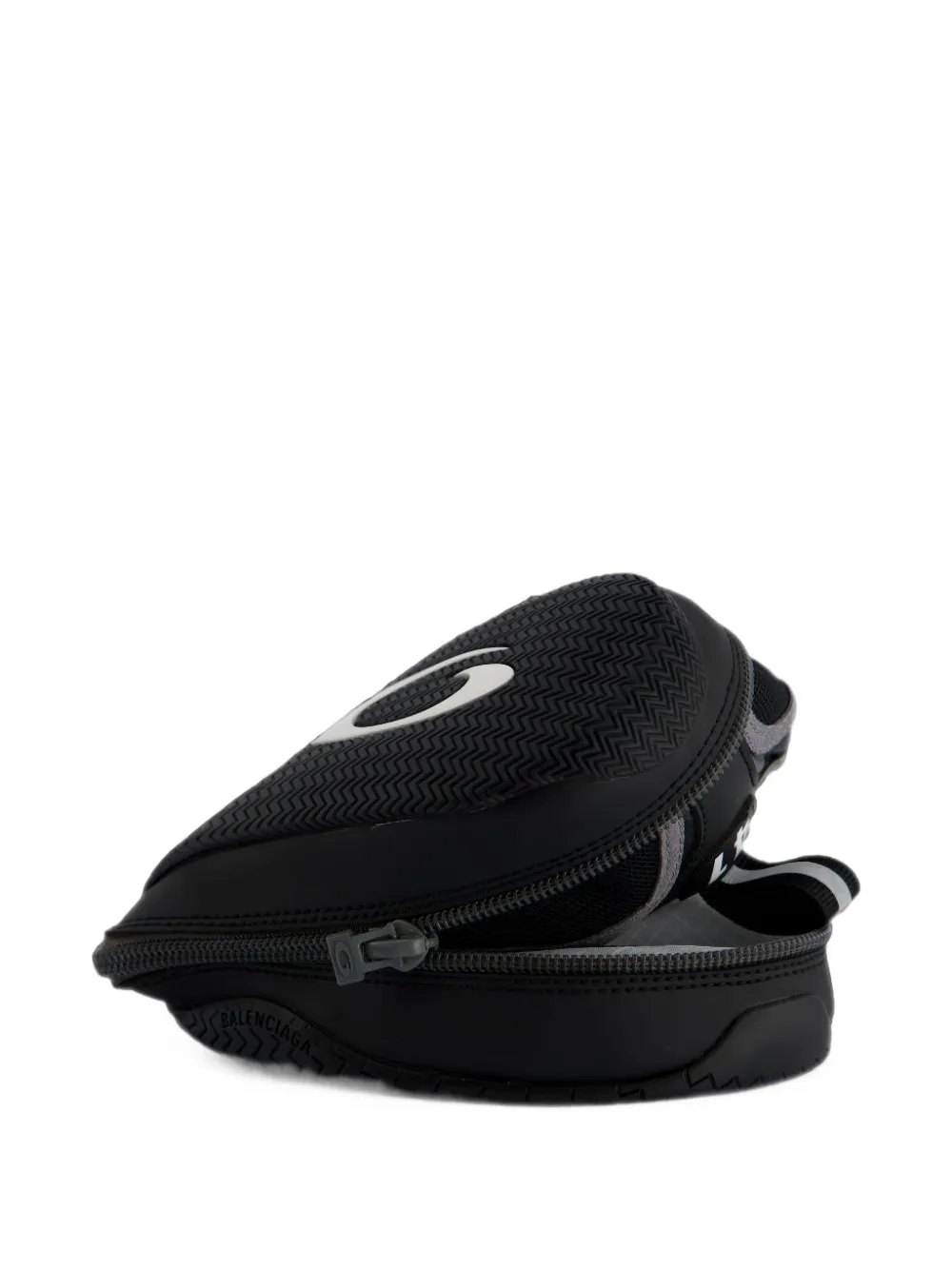 Balenciaga Pocket gradient panelled sneakers Zwart
