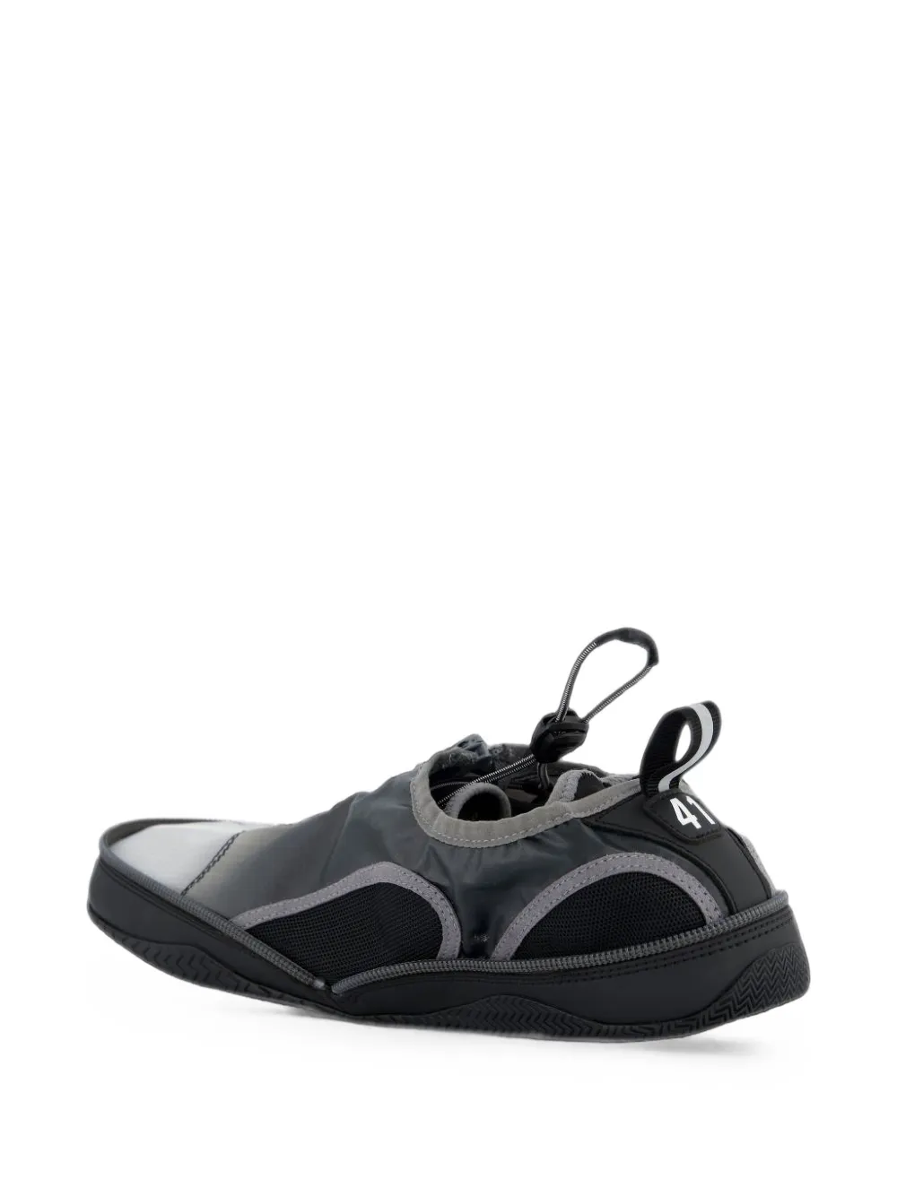 Balenciaga Pocket gradient panelled sneakers Zwart
