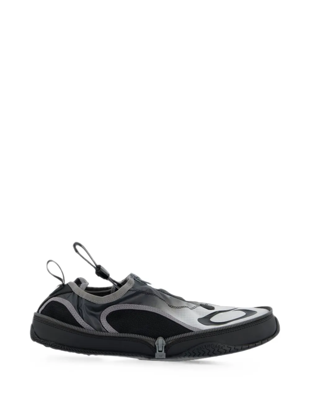 Balenciaga Pocket gradient panelled sneakers - Nero