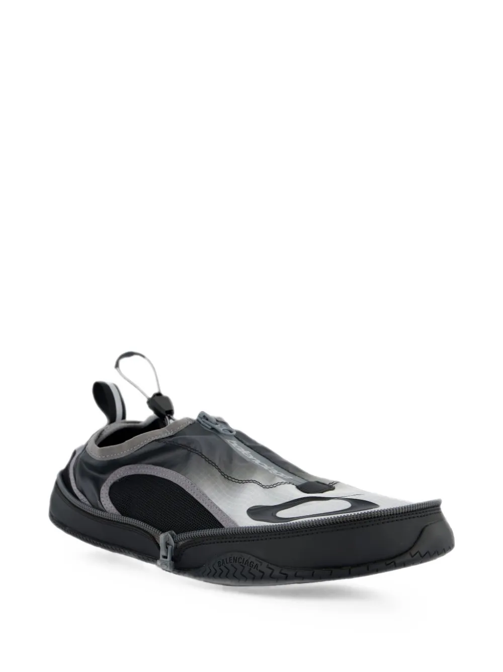 Balenciaga Pocket gradient panelled sneakers Zwart