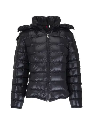 MM6 Maison Margiela numbers-motif Padded Jacket | Black | FARFETCH