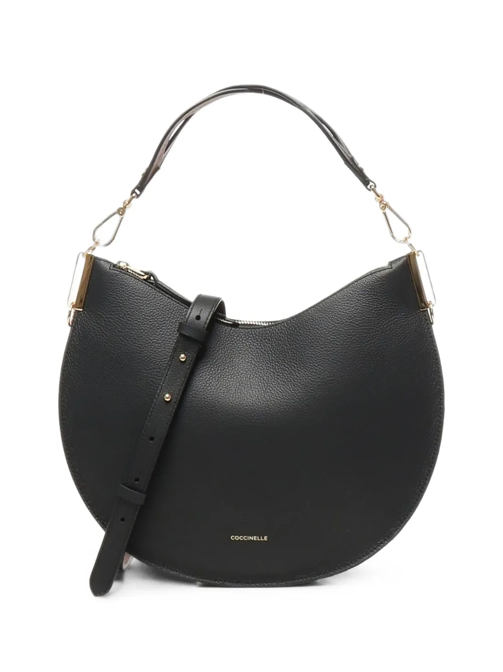 Coccinelle medium Sunup leather shoulder bag - Nero