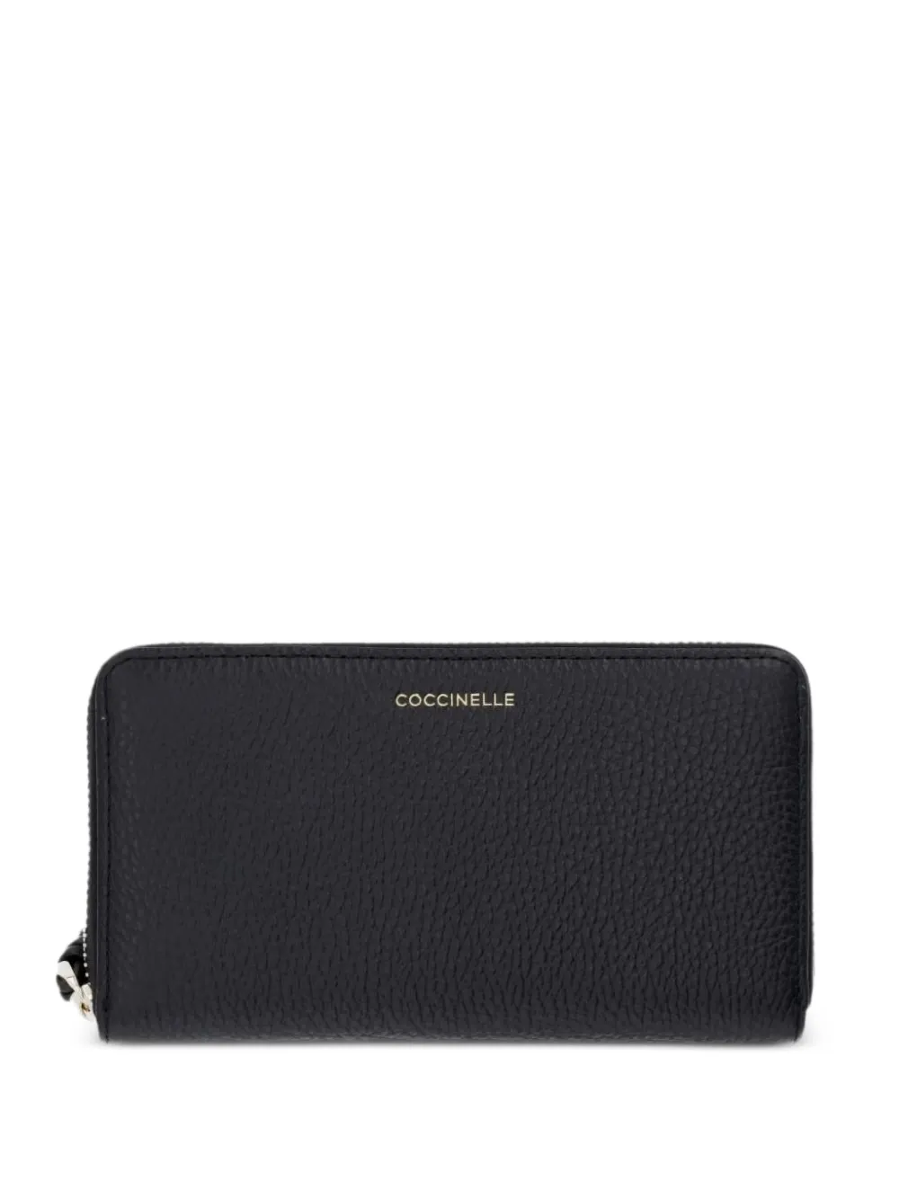 Coccinelle grained leather wallet - Nero