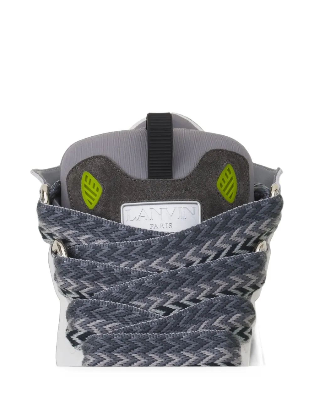 Lanvin Curb sneakers in leather Wit