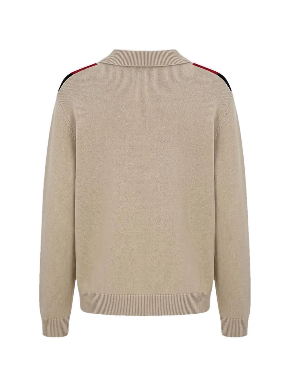 Valentino Garavani VLogo Signature intarsia sweater Beige