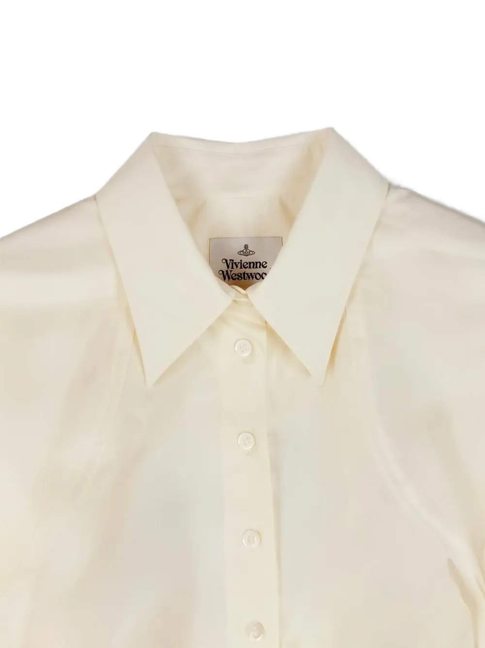 Vivienne Westwood Idaho blouse met geplooide mouwen Beige