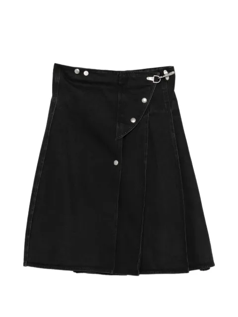 Marni pleated-wrap midi skirt
