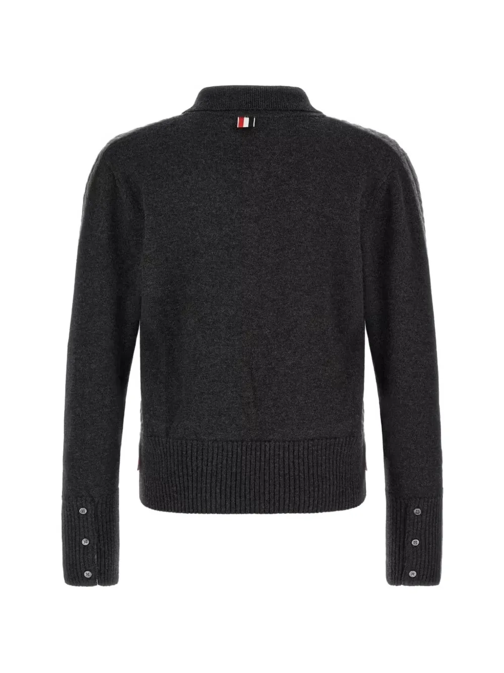 Thom Browne 4-Bar kabelgebreide trui Grijs