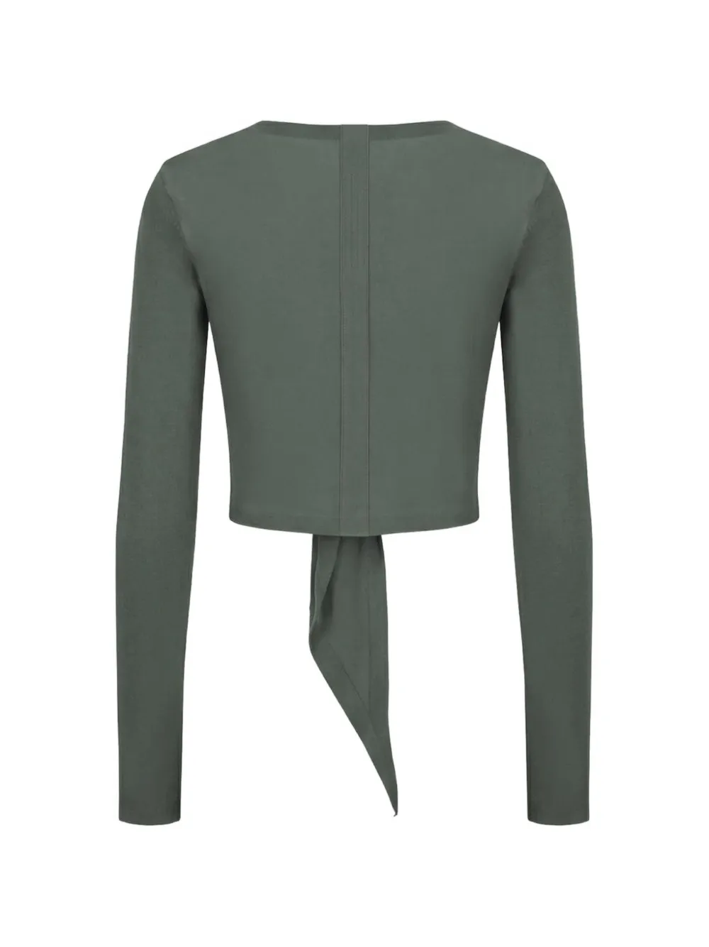 Rick Owens Cropped vest Groen