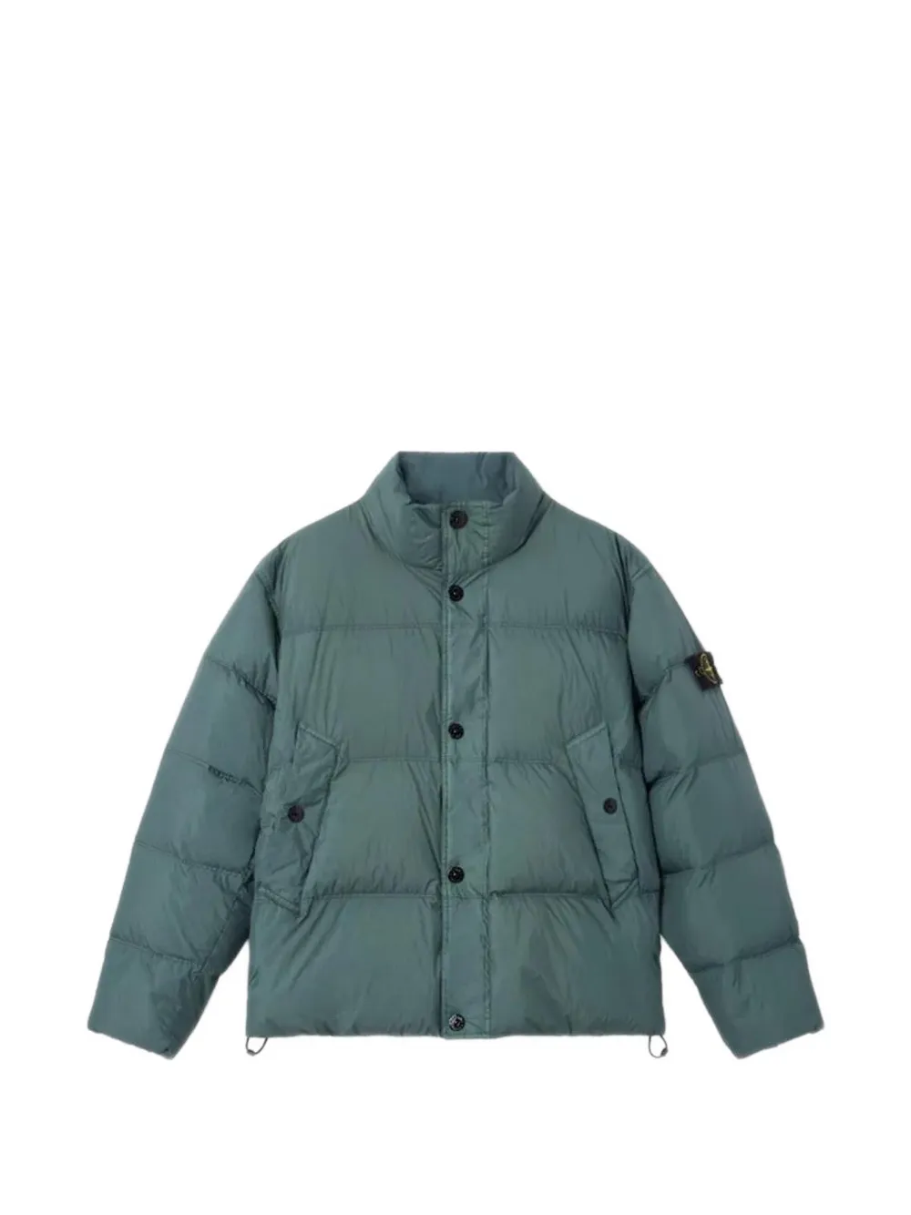 Stone Island 4100109 Crinkle Reps NY Jacke - Grün