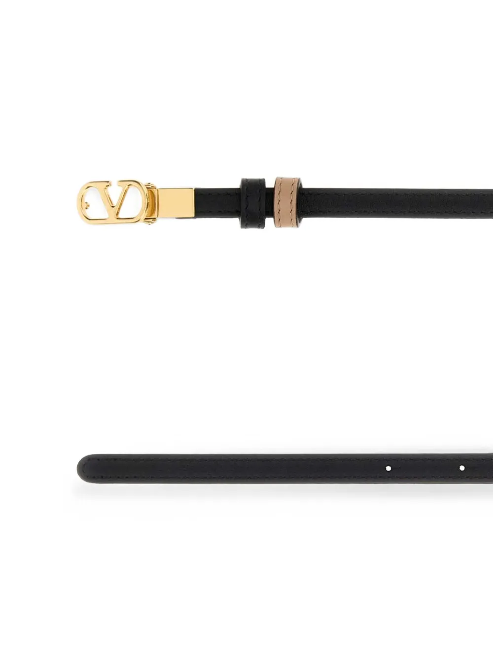 Valentino Garavani VLogo Signature reversible belt Zwart
