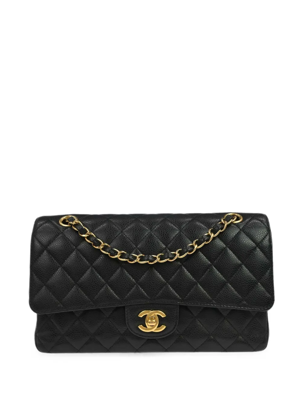 CHANEL Pre-Owned 2018 medium Classic Double Flap shoulder bag - Nero