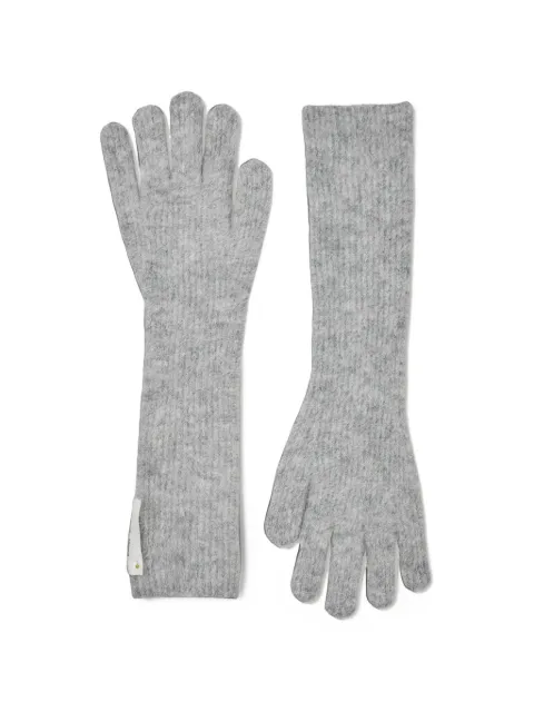 SAMSOE SAMSOE Sarue fine-knit long gloves