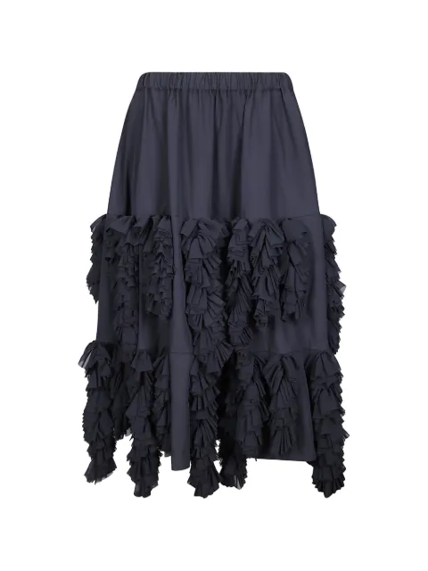 Comme Des Garçons ruffled tiered skirt