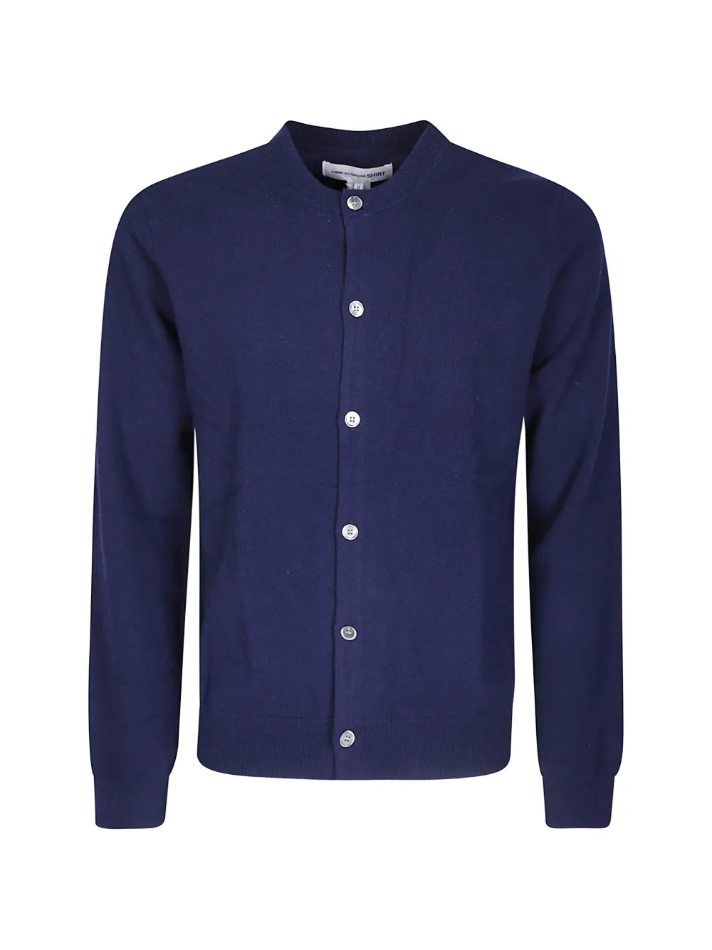 Comme Des Garçons Shirt button-up wool cardigan