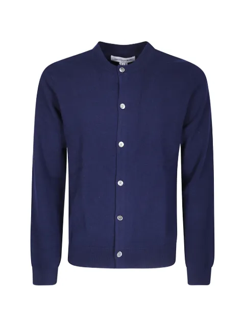 Comme Des Garçons Shirt button-up wool cardigan