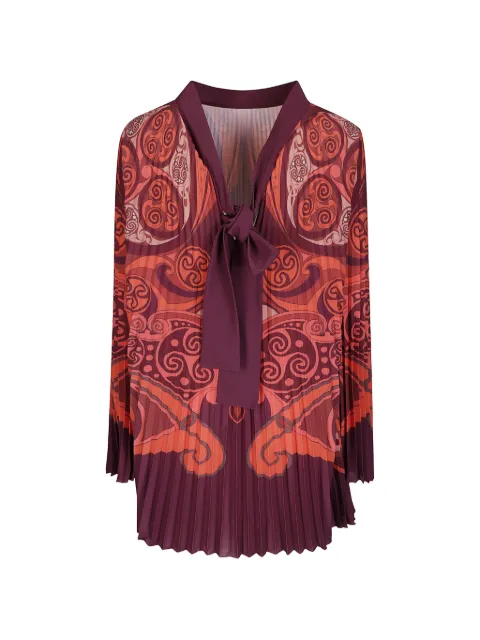 La DoubleJ Twirling pleated tunic