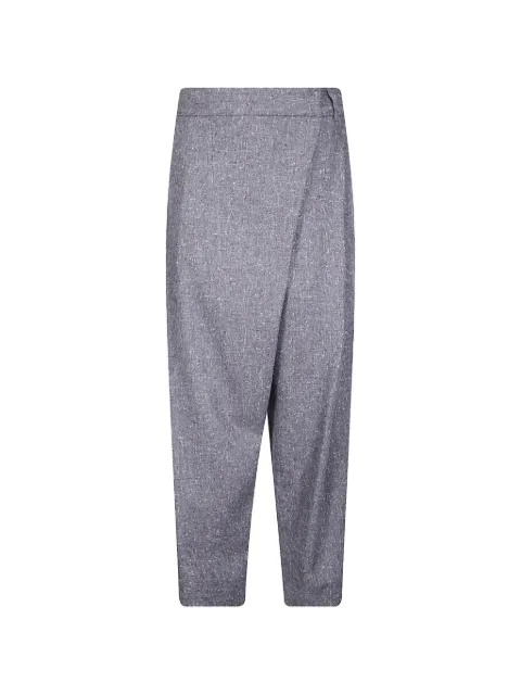 Alberto Biani wrap-design trousers