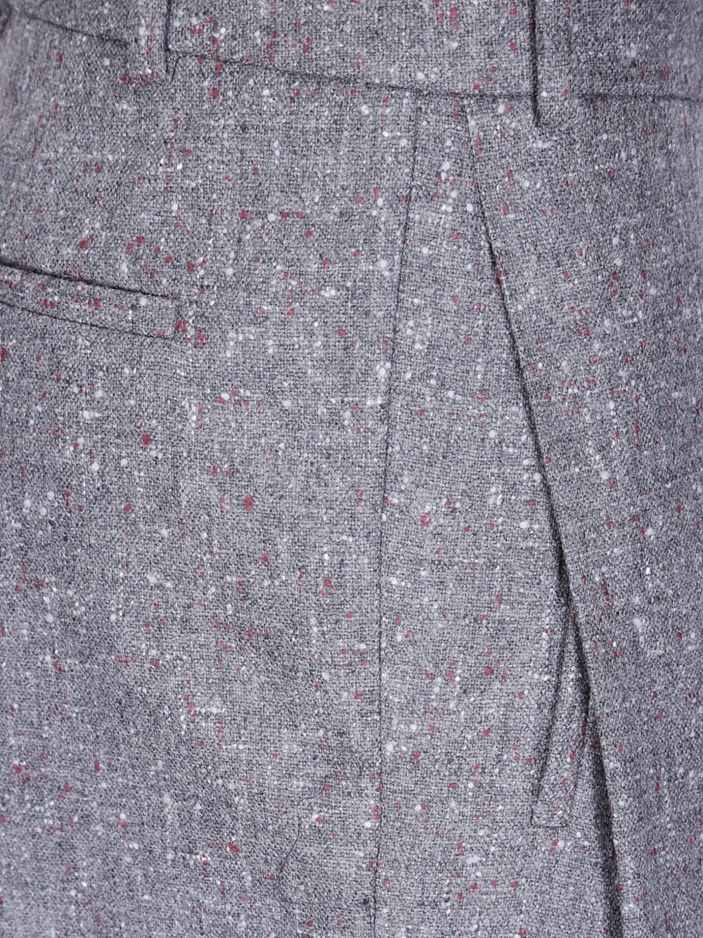 Alberto Biani wrap-design trousers Grijs