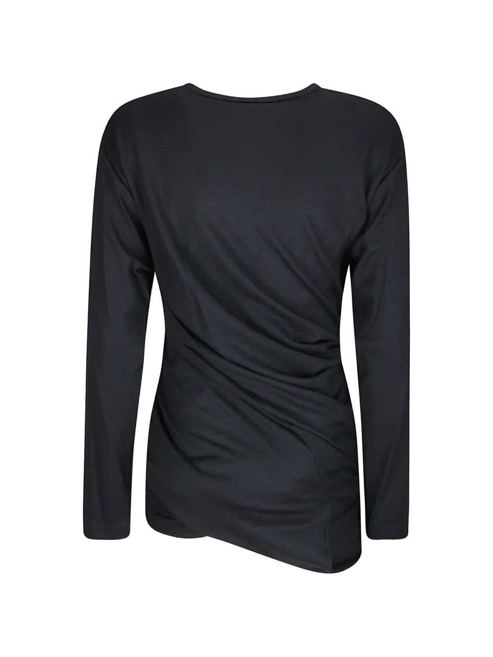 Junya Watanabe ruched long-sleeve T-shirt Zwart