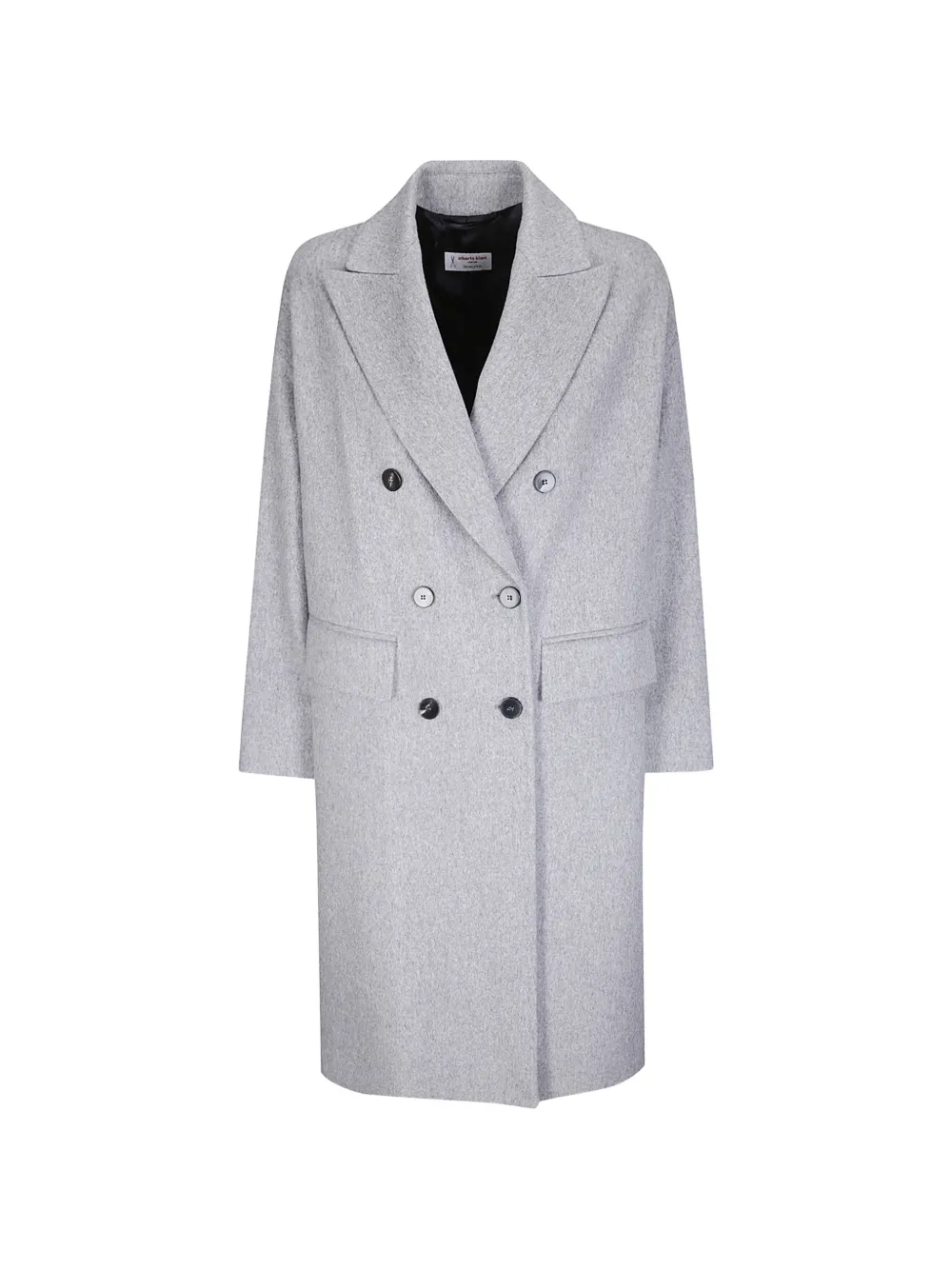 Alberto Biani double-breasted virgin wool coat