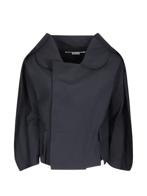Comme Des Garçons Peter Pan-collar wool jacket