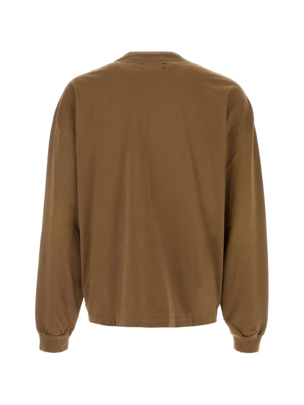 AMIRI oversized T-shirt met lange mouwen Bruin