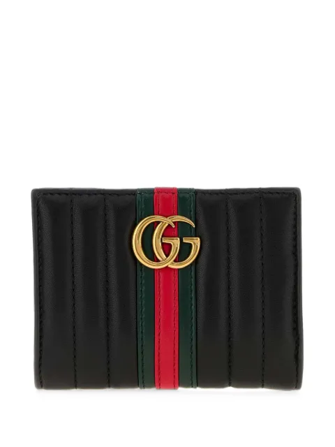 Gucci GG Marmont quilted-leather wallet