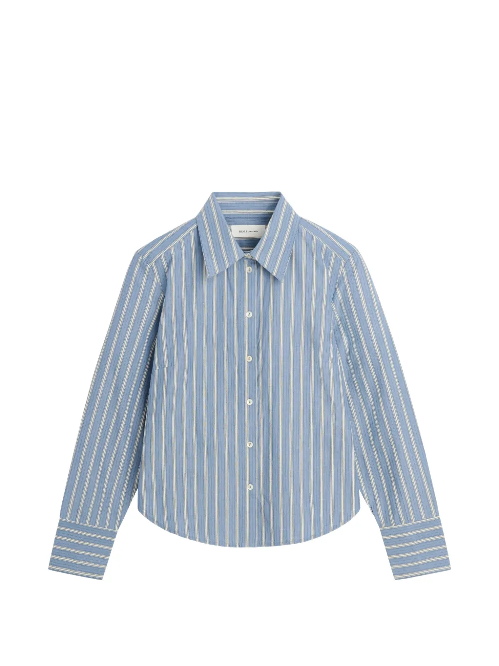 Skall Studio Fauna Striped Shirt In Blue