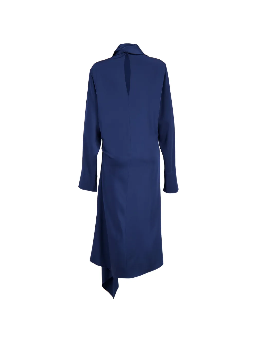 Stella McCartney Jurk met satijnen afwerking Blauw