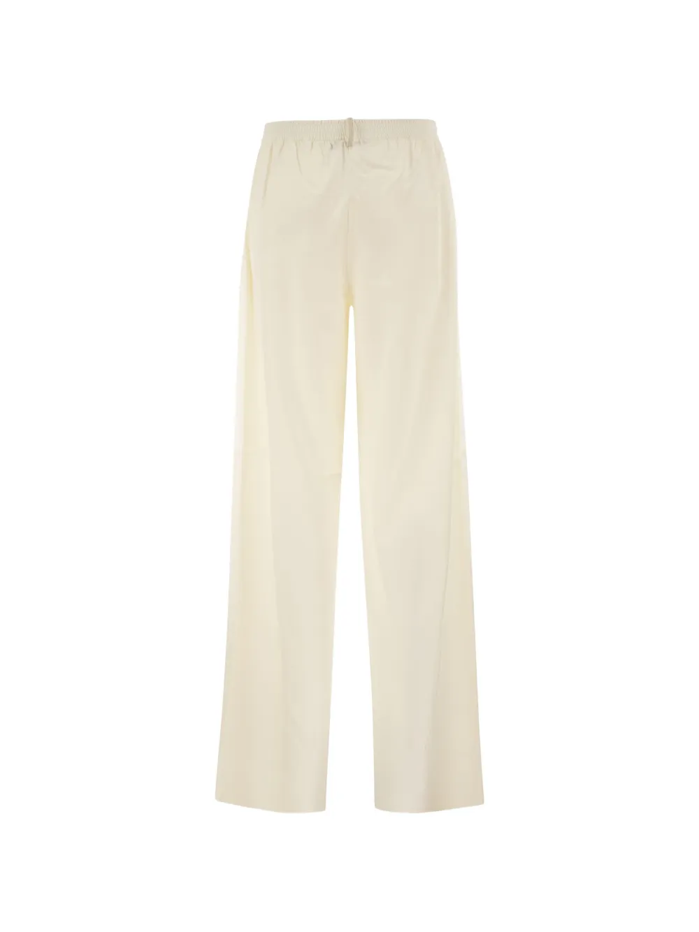Fabiana Filippi Broek met elastische tailleband Beige