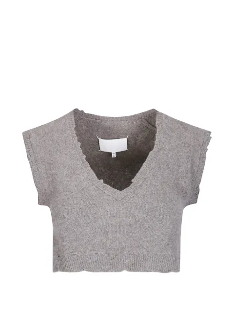 Maison Margiela Lived-In knitwear top